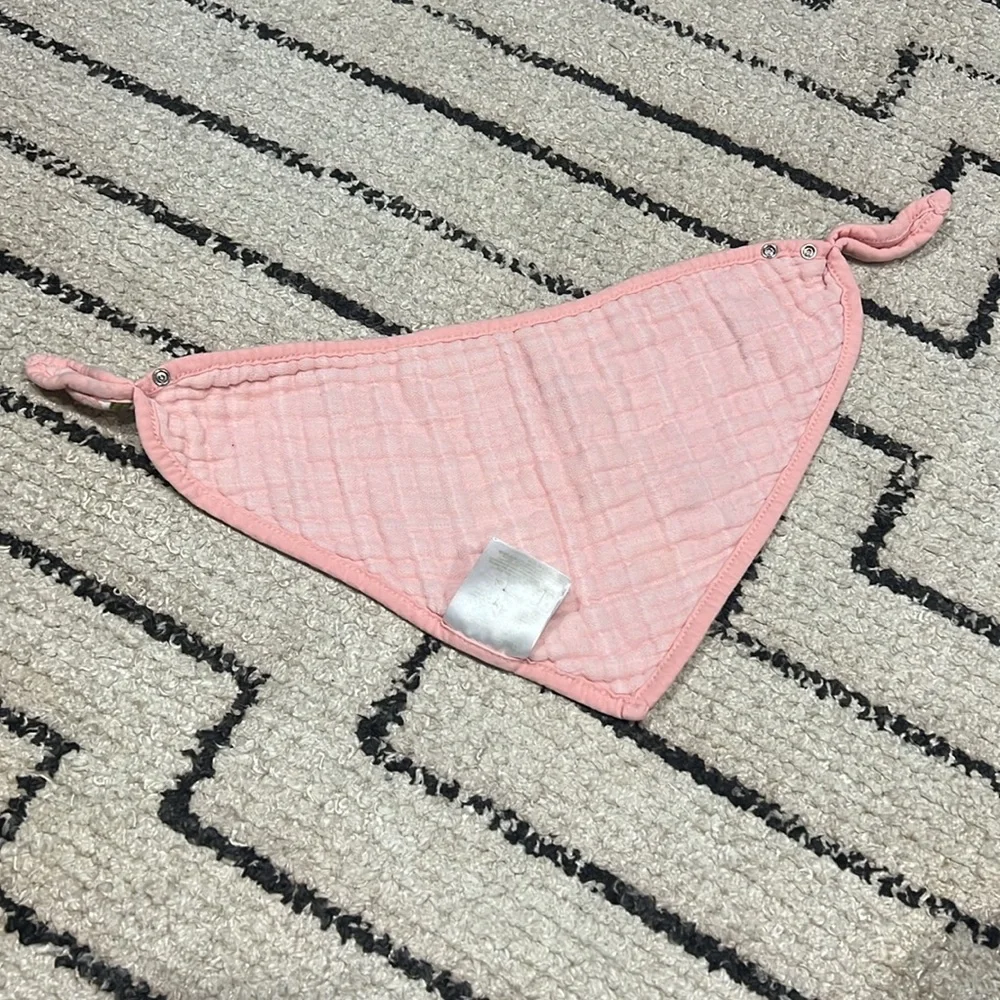 Little unicorn bib cotton muslin